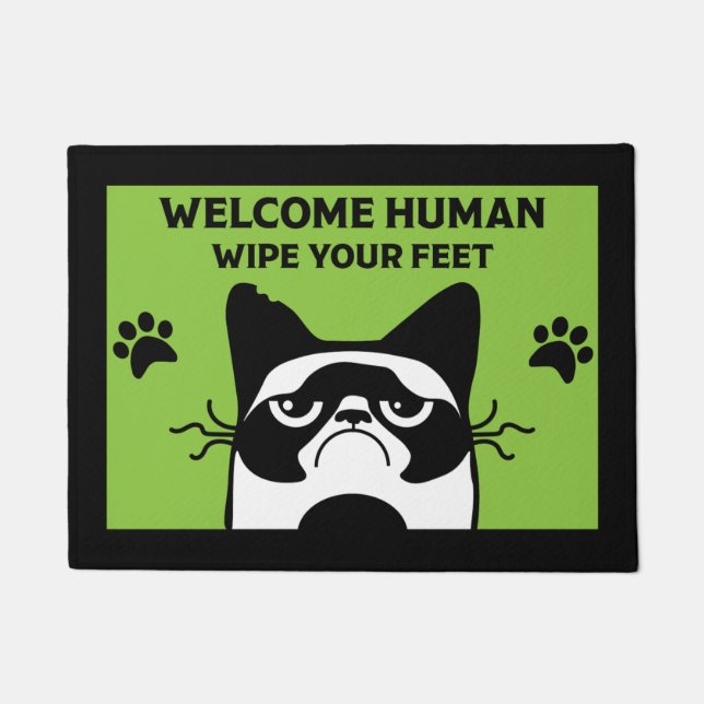 Cat Pet Lover Zuhause Zubehör Doormat Fußmatte (Vorderseite)