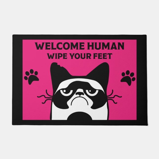 Cat Pet Lover Zuhause Zubehör Doormat Fußmatte (Vorderseite)