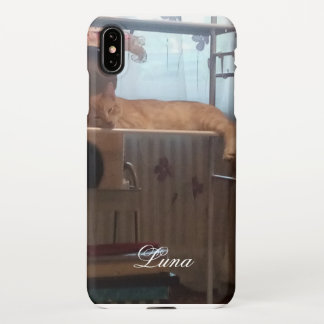 Cat Photo Name Personalize IPhone XS Max Case iPhone Hülle