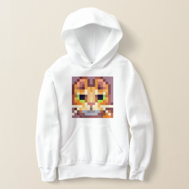 Cat pixelart hoody, Pixel Art  Hoodie (Ablage )