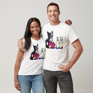 Cat Play Bowling T-Shirt