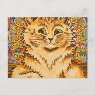 Cat Playing a Piano von Louis Wai Postkarte