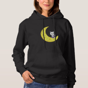 Cat Playing Gitarre Hoodie
