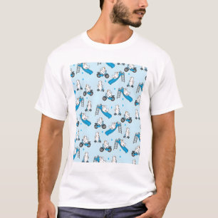 Cat Playing Muster T-Shirt