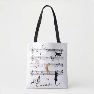Cat Playing Note Music, Naughty Cat Gift, Niedlich
