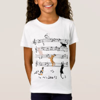 Cat Playing Note Music, Naughty Cat Gift, Niedlich