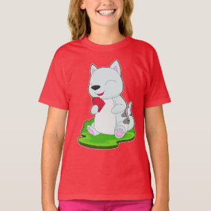 Cat Poker Poker Karten T-Shirt
