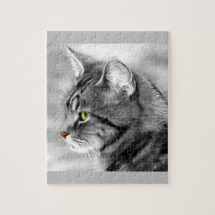 Cat Portrait Puzzle