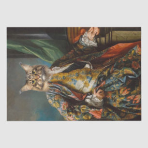 Cat Portrait Seidenpapier