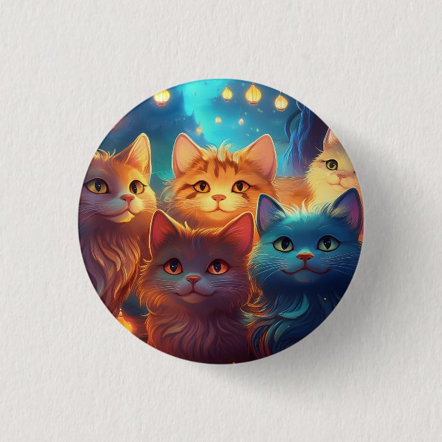 Cat Posse Button (Vorderseite)