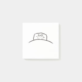 Cat post es Notizen. Niedliches Notizblock