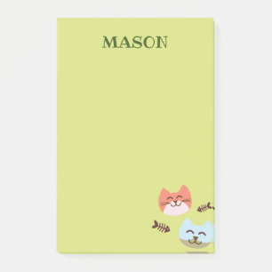 Cat Post-it notiert Stationery Klebezettel