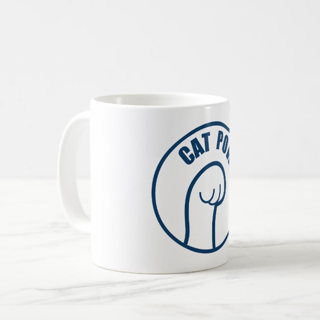 Cat Power Kaffeetasse (Vorderseite Links)