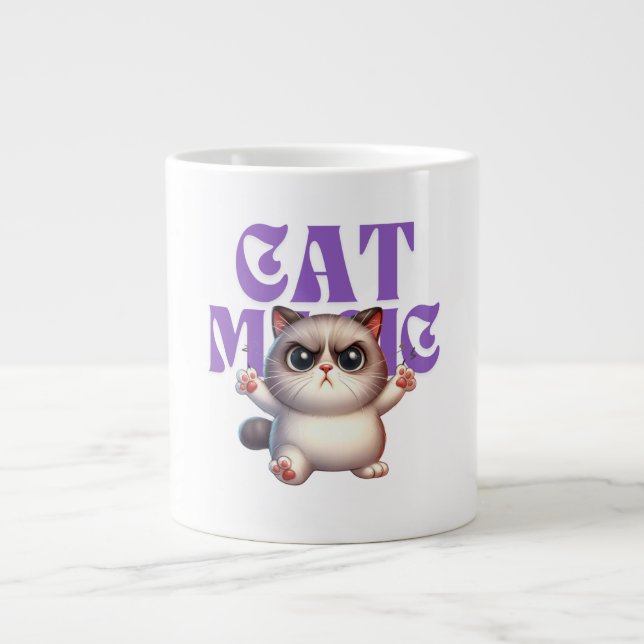 Cat Power Spezielle Tasse (Vorderseite)