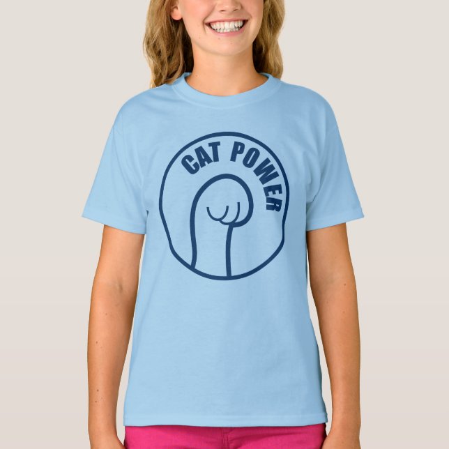 Cat Power T-Shirt (Vorderseite)