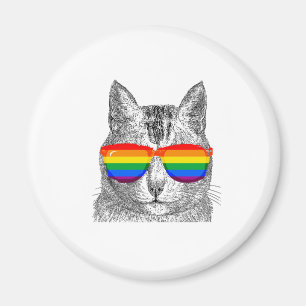 Cat Pride Sonnenbrille Magnet