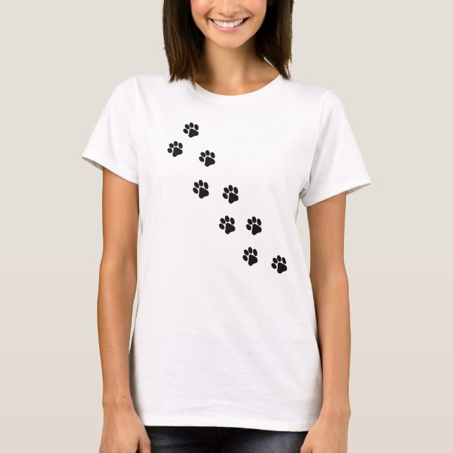 Cat Prints Women's T - Shirt (Vorderseite)