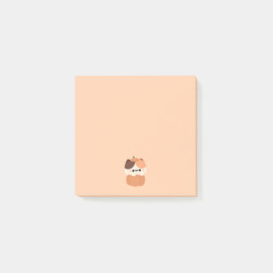 Cat Pumpkin Post-it Klebezettel