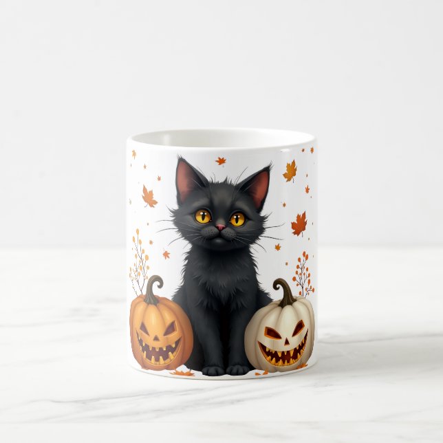 cat pumpkin verwandlungstasse (Mittel)