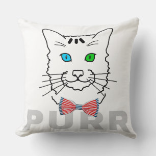 Cat Purr Kissen