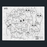 Cat Purr Puzzle<br><div class="desc">Jigsaw Puzzle, Purr für Liebe. Alle Designelemente können auf andere Zazzle-Produkte übertragen werden. Stellen Sie sicher, dass Sie sich für eine perfekte Passform einstellen. Personalisieren Sie, indem Sie bearbeitbaren Text löschen und Ihren eigenen hinzufügen. Verwenden Sie Ihren bevorzugten Schriftart Stil, Farbe und Größe. Danke, dass ihr angehalten und vorbeigekommen seid!...</div>