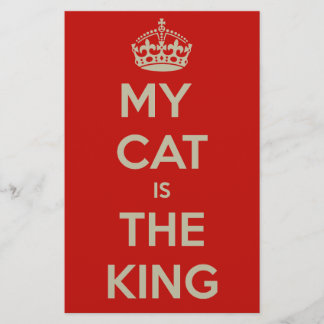 Cat Qoute Briefpapier