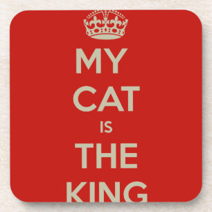 Cat Qoute Getränkeuntersetzer