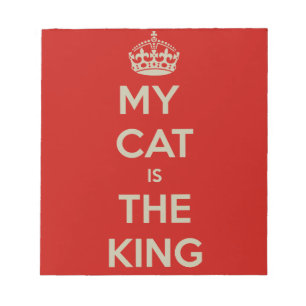 Cat Qoute Notizblock
