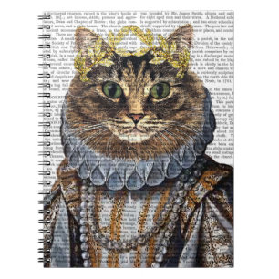 Cat Queen Notizblock