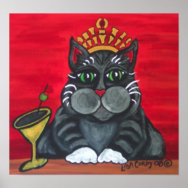 Cat Queen Poster (Vorne)