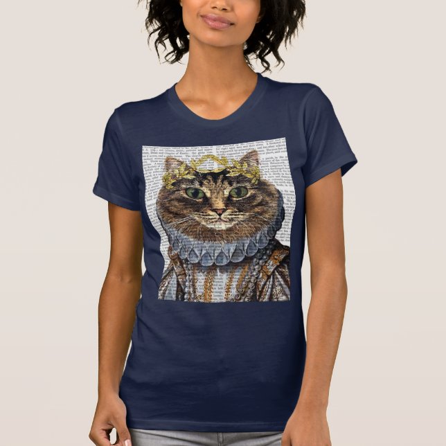 Cat Queen T-Shirt (Vorderseite)