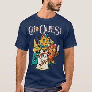 Cat Quest RPG Cats Videospiel von Tobe Fonseca T-Shirt
