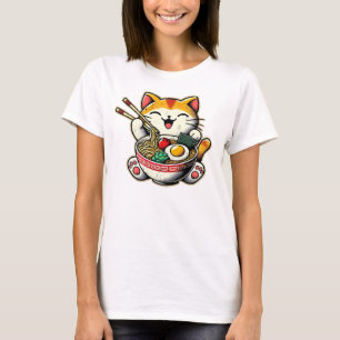 Cat Ramen T - Shirt