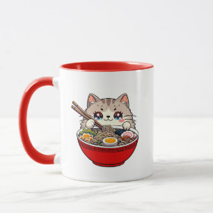 Cat Ramen Tasse