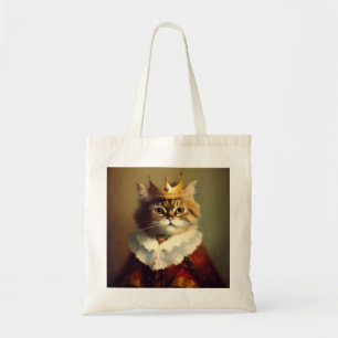 Cat Renaissance King Tragetasche