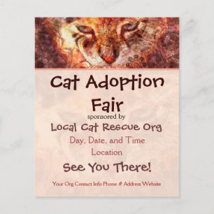 Cat Rescue Event Flyer