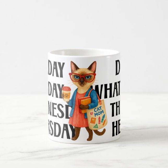 Cat retirement themed for Cat lovers Kaffeetasse (Mittel)