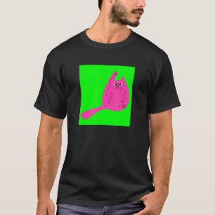 Cat Retro Pop Art Graphic Colorful Meow Cat 3 T-Shirt