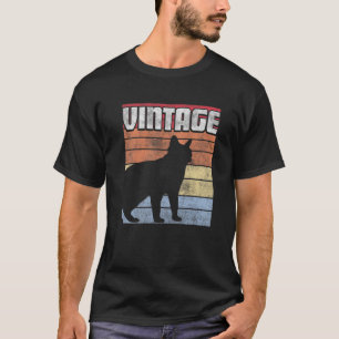 Cat Retro Style Vintag Men Frauen 70er 80er 90S Ge T-Shirt