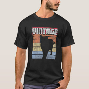 Cat Retro Style Vintag Men Frauen Kinder 80er 70er T-Shirt