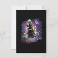 Cat Riding Chicken Turtle Panda Llama Unicorn