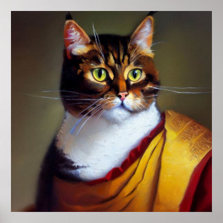 Cat Roman Senator Poster