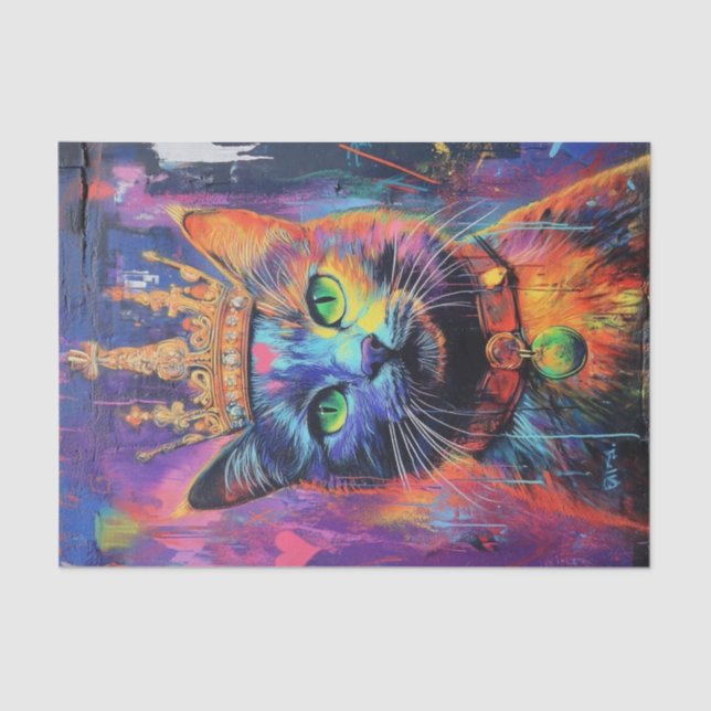 Cat Royal Highness11 Seidenpapier (Vorderseite)