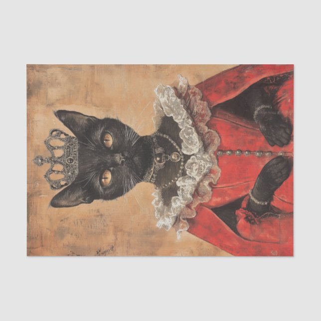 Cat Royal Highness2 Seidenpapier (Vorderseite)