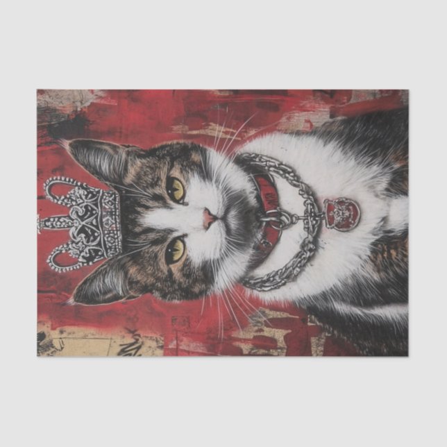 Cat Royal Highness6 Seidenpapier (Vorderseite)