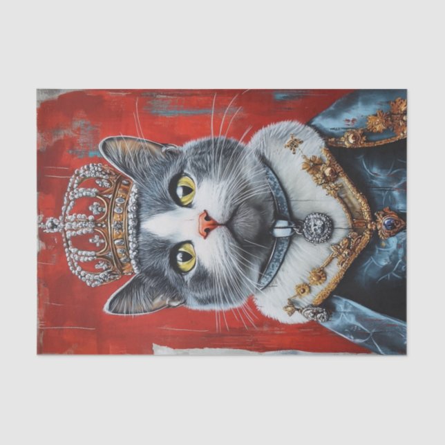 Cat Royal Highness8 Seidenpapier (Vorderseite)