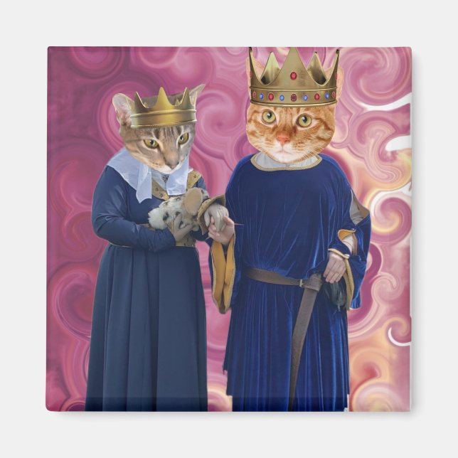 Cat Royalty Magnet (Vorne)