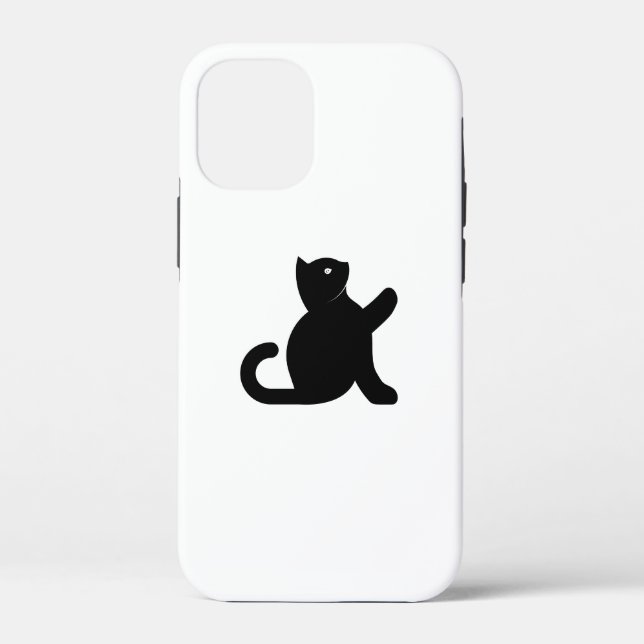 Cat sagt Hallo Case-Mate iPhone Hülle (Rückseite)
