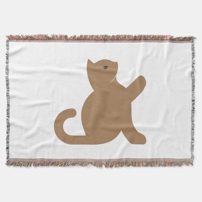 Cat sagt Hallo Decke (Vorderseite)