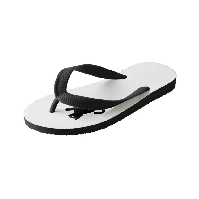 Cat sagt Hallo Kinderbadesandalen (Schrägansicht)